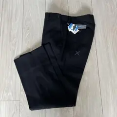 タグあり　パンツ　ブラック