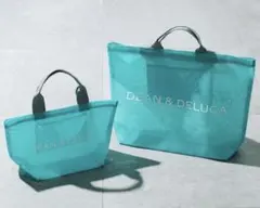 新品DEAN&DELUCAメッシュトートバッグターコイズ S・Lセット - メルカリ