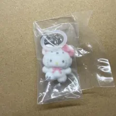 ふわふわスノー キティ めじるしアクセサリー