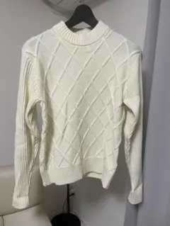 JW ANDERSON × UNIQLO ダイヤステッチクルーネックセーター