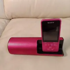 SONY WALKMAN NW-S14 ピンク 本体 スピーカーセット - メルカリ