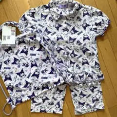サンリオ クロミ 半袖パジャマ 140㎝ ナップサック付き