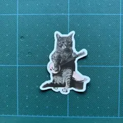 付属品多数✨ハードケース付き❣️長唄三味線 紅木棹 猫皮張り 猫皮 三味線 中棹三味線 棹太さ2.6 本皮 猫皮 付属品多数 ハードケース