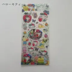ホラグチカヨ × サンリオ クリアキャンディシール ハローキティ