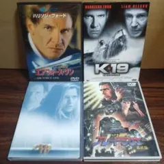 DVD ハリソン・フォード主演映画まとめ 4作品セット　エアフォース・ワン、他