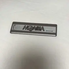 HONMA ゴルフ ネームプレート シルバー