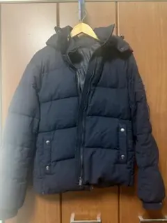 TATRAS フード付きダウンジャケット ネイビー