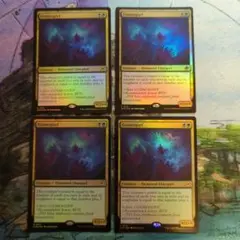 MTG　コスモゴイフ　foil　英語4枚まとめ売り
