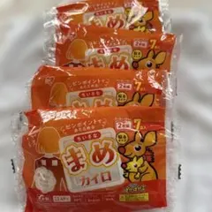 アイリスオーヤマ ぽかぽか家族 まめカイロ 貼るタイプ 14枚入4袋6-8のサムネイル