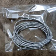 USB-A to USB-C 充電ケーブル 2m