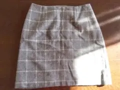 NATURAL BEAUTY BASIC チェックスカート