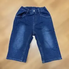 moujonjon デニムハーフパンツ キッズ　130cm