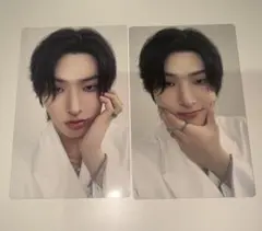 ateez ユニバ　atiny盤　トレカ　ミンギ　2枚