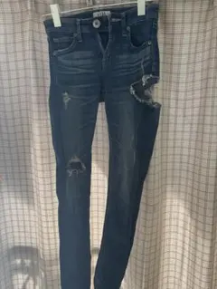 GYDAダメージ加工スキニーデニム