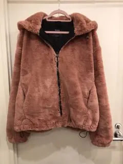 ★ベルシュカ　フェイクファーブルゾン　M