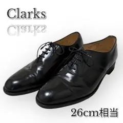 Clarks クラークス　ドレスシューズ　ビジネス　26cm相当　黒　靴