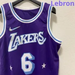 ナイキ NIKE レブロンジェームズ LAL レイカーズ ユニフォーム XL