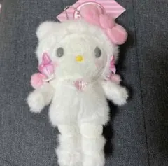 サンリオ　原宿限定　ハローキティー　 ネコハラジュク　マスコットホルダー　新品