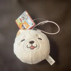 忠犬もちしば フェイスマスコット 白柴
