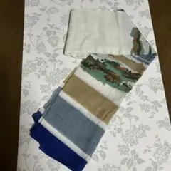 LAURA ASHLEY ストール 麻混 ボタニカル柄のサムネイル