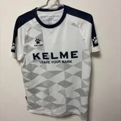 KELME 半袖プラクティスシャツ ホワイト/グレー