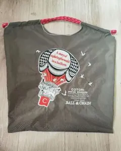 ball&achainエコバッグCOTORI バルーンデザイン グレー