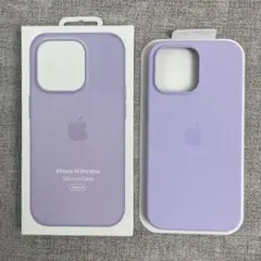 「新品未使用」iPhone 14 Pro Max シリコンケース ラベンダー