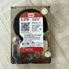 WD Red 6TB NAS用ハードドライブ