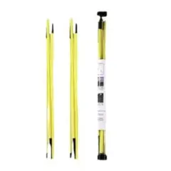 【新品】ゴルフアライメントスティック　2本セット　イエロー