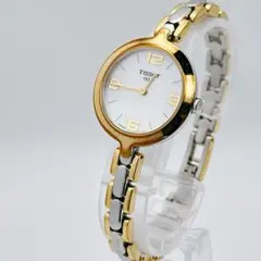 【稼働/電池交換】TISSOT ティソ フラミンゴ ブレスウォッチ レディースのサムネイル