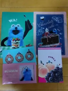 パペットスンスン　クリアファイル等