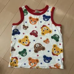 MIKI HOUSE タンクトップ くま柄 120cmのサムネイル