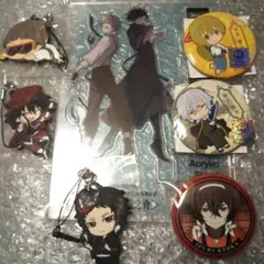 文豪ストレイドッグス アクリルスタンド 缶バッジ