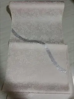 七五三 帯 鶴 刺繍 白地 正絹 リメイク ハンドメイド 手結び帯 - メルカリ