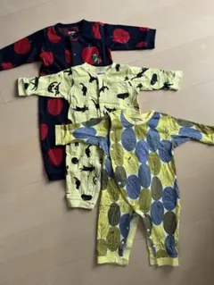 グラニフ　70cm ロンパース3枚のサムネイル