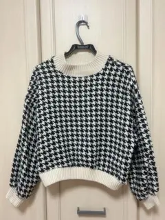 GRL 千鳥柄ニット