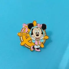 ディズニーシー５周年記念ピンバッチ