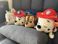 パウ・パトロール ぬいぐるみ 4体セット