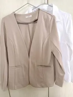 フォーマルテーラードジャケット・ブラウスセット☆彡期間限定価格