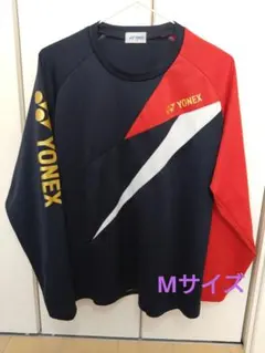 YONEX ヨネックス バドミントン ロンT M ネイビー/レッド