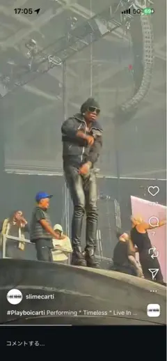 Christian Louboutin ブラック ハイカットスニーカー