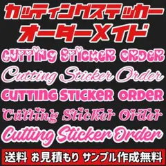 表札 お名前ステッカー制作 表札 水筒 カッティング オーダー チーム名 バイク