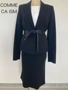 COMME CA ISM ブラックスーツ　ブラックフォーマル　Ｌ