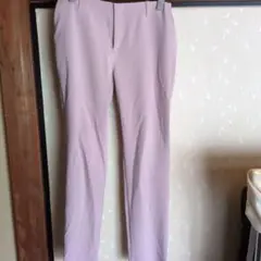 QVC 麻布プロバドール　薄いピンク パンツ