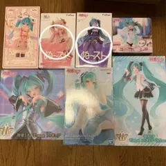 初音ミク プライズフィギュア 8個 - メルカリ