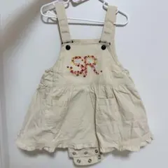【SONIA RYKIEL ENFANT】花柄刺繍 ロンパース 90のサムネイル