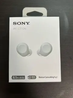 SONY WF-C710N ワイヤレスイヤホン ホワイトのサムネイル