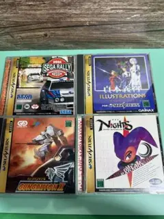セガサターン ゲームソフト 4本セット