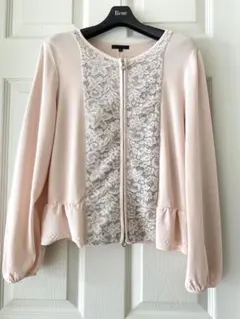 ❤️TO BE CHIC ❤️ニードルレース ニットジャケット新品未使用のサムネイル