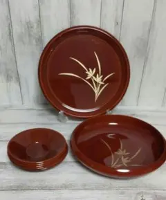 飛騨春慶 春慶塗 菓子器 銘々皿 漆器 お盆 茶道具 まとめ売り 鉄鉢菓子器 7寸 - 飛騨春慶塗 （飛騨高山の伝統工芸） - 山田春慶店